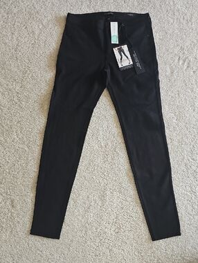 Liverpool Jeans Company Black Ankle Cropped Jeans